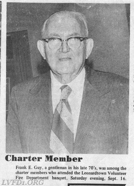 1978: Charter Member Frank Guy